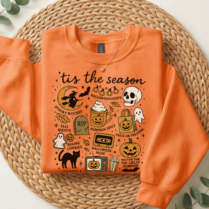 Tis The Season Spooky Vibes Sweatshirt