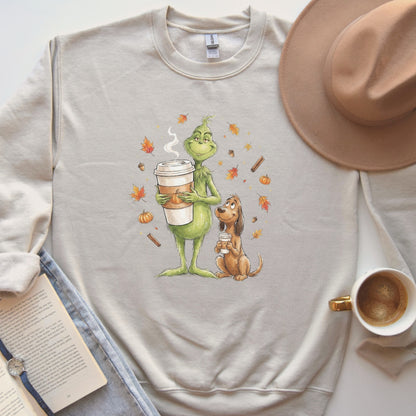 Fall Vibes & Pumpkin Spice Sweatshirt