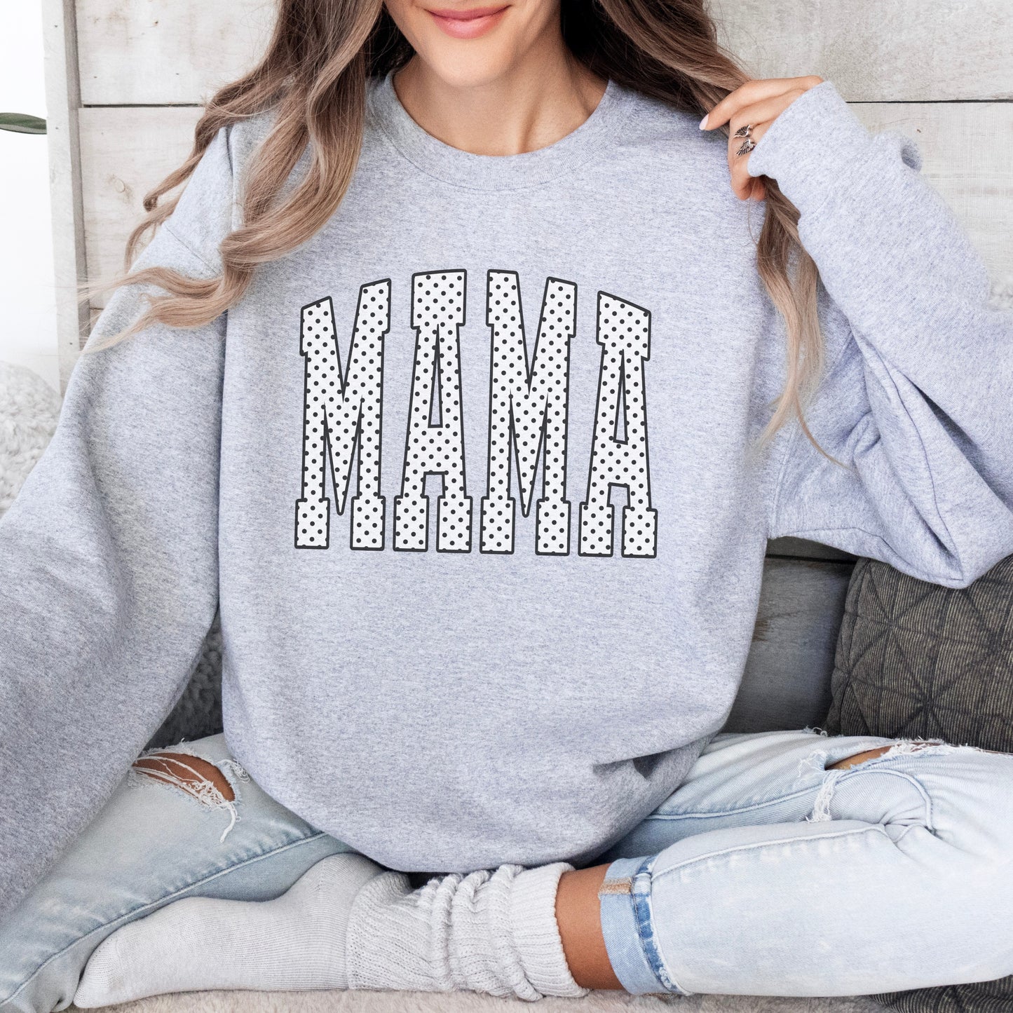 PolkaDot MAMA Sweatshirt
