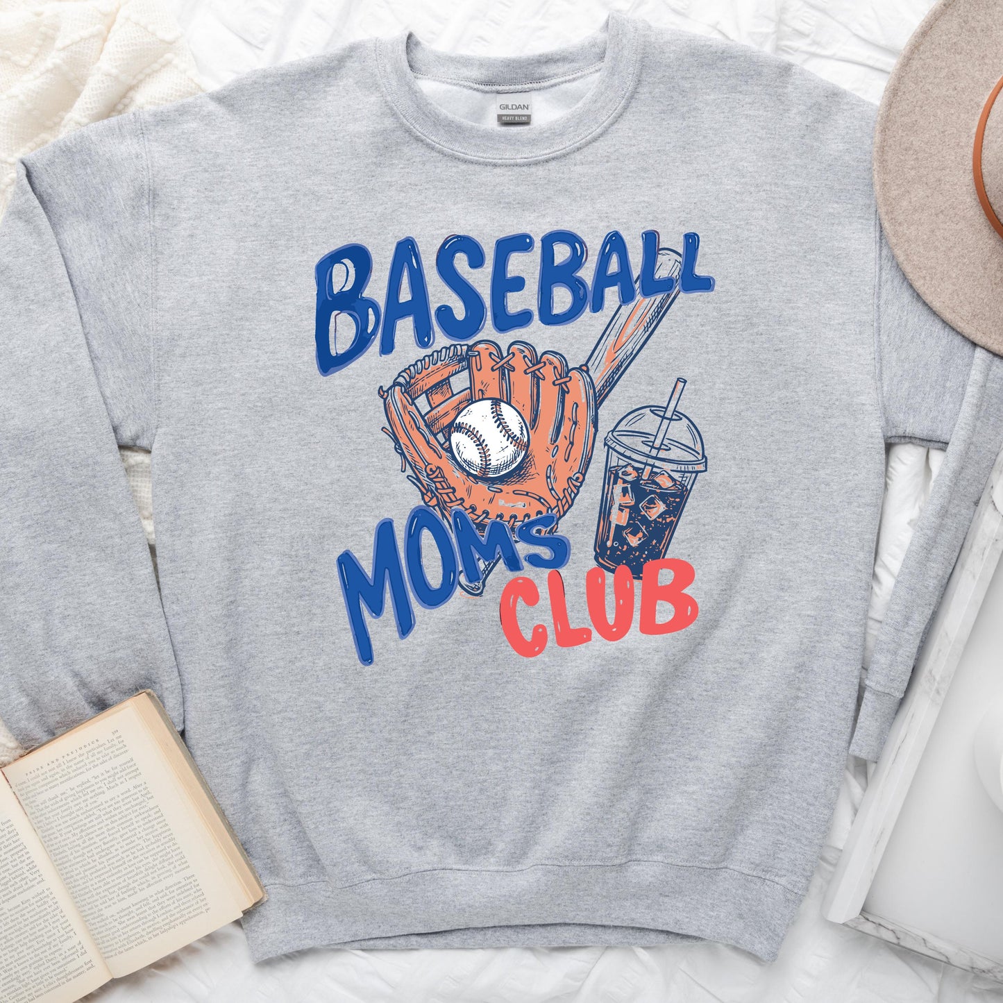 Baseball Moms Club Sweatshirt