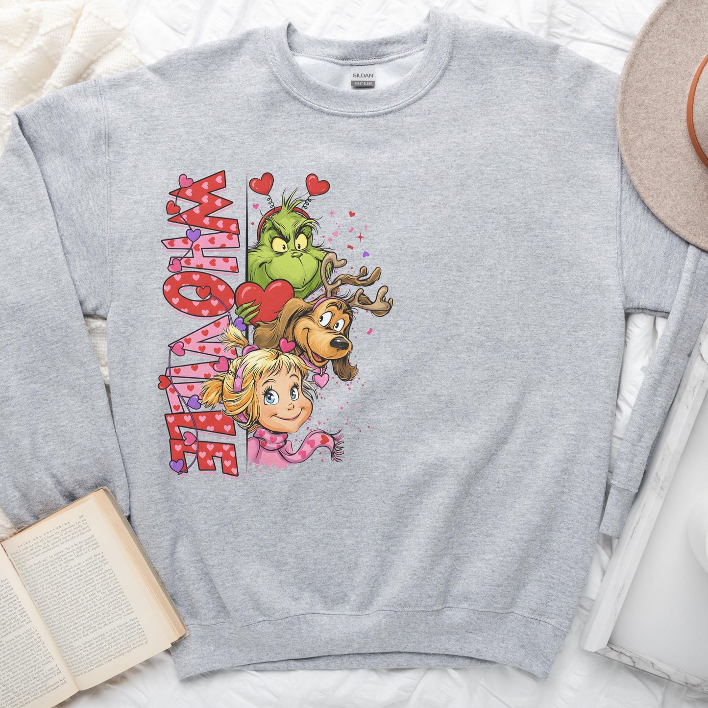 Happy Hearts Town Sweatshirt