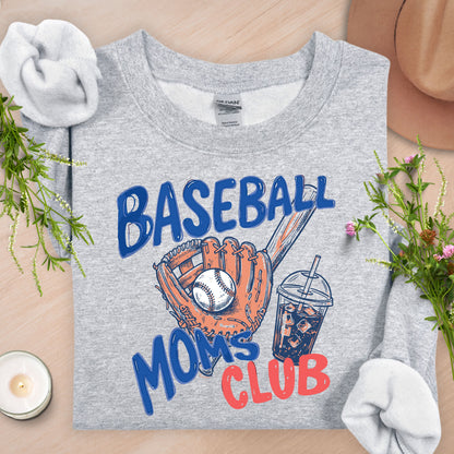 Baseball Moms Club Sweatshirt