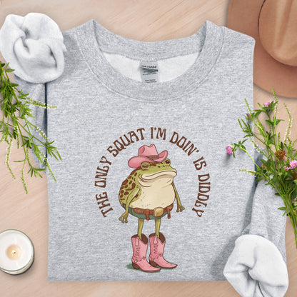 Diddly Squat Frog Sweatshirt