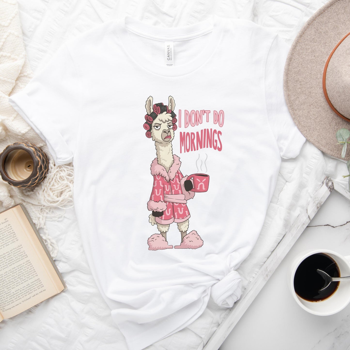 I Dont Do Mornings Tee