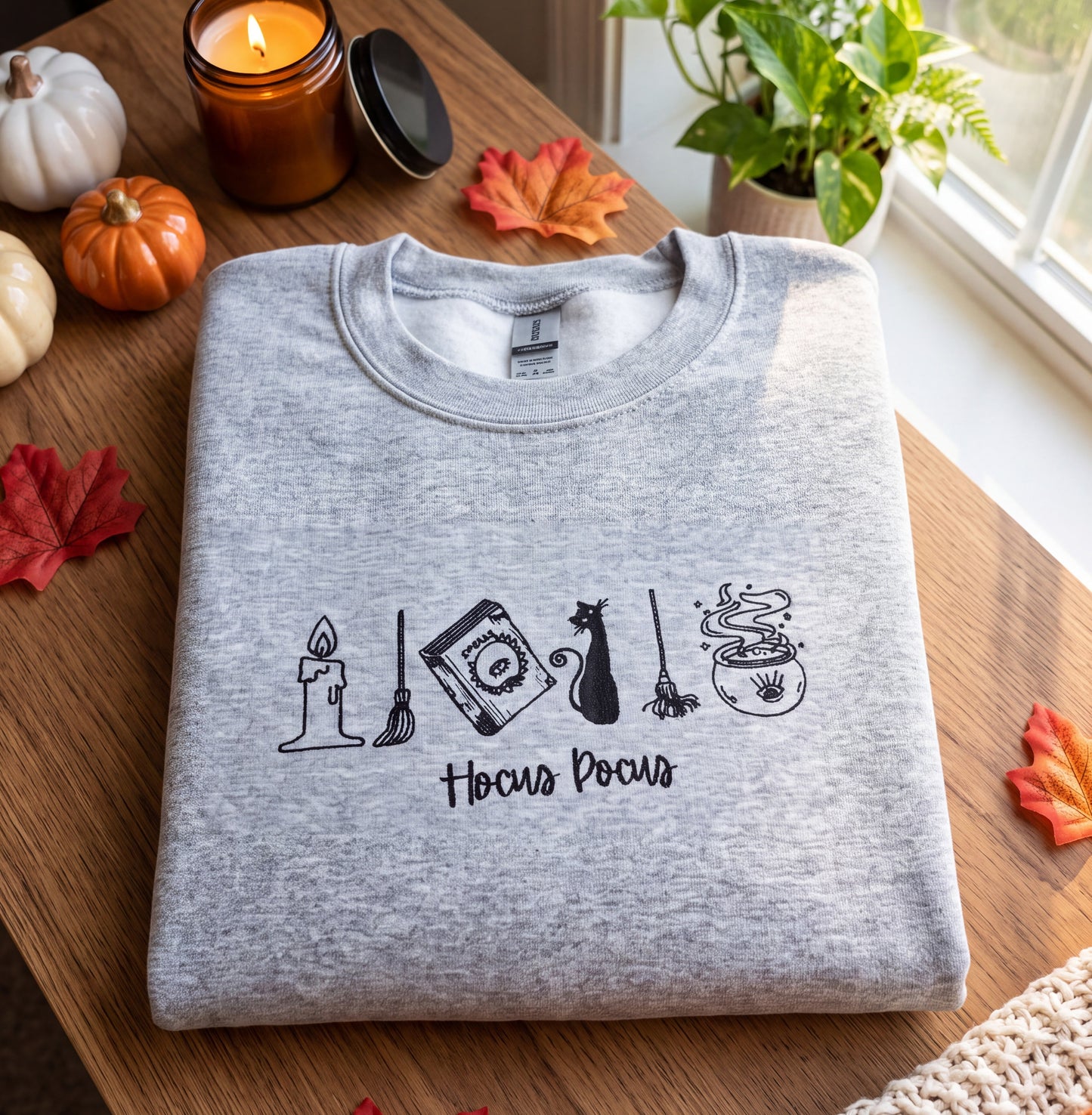 Embroidered Hocus Pocus Sweatshirt