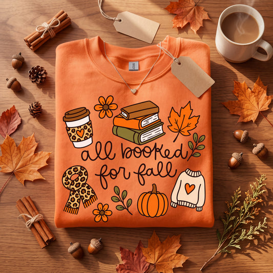 All Booked For Fall Sweatshirt