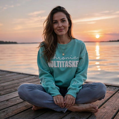 NOVAÉ Premium Line - Chronic Multitasker Puff Print Sweatshirt (Limited Edition)